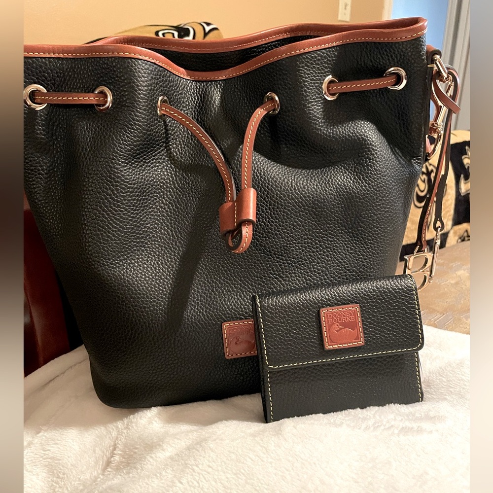 Dooney & Bourke Pebble Grain Drawstring